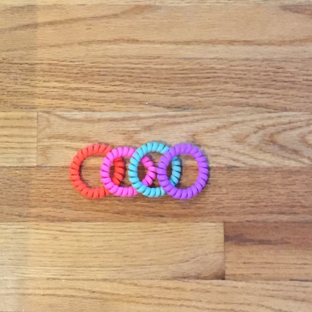 Hair Elastics and Cute Bracelets Bundle
